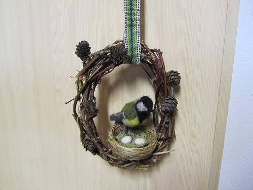 Spiegelmeisli im Nest